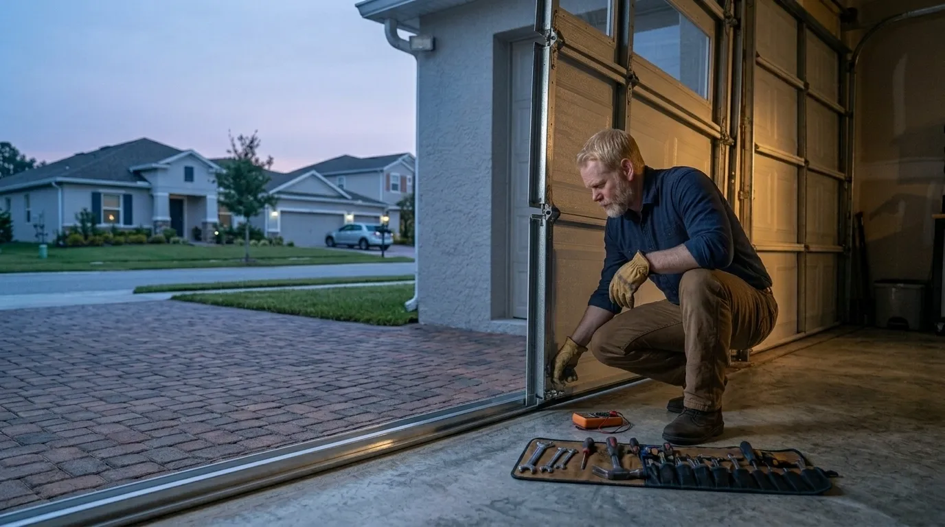 Garage door work by Lake Forest Garage Door Pros in Lake Forest, CA