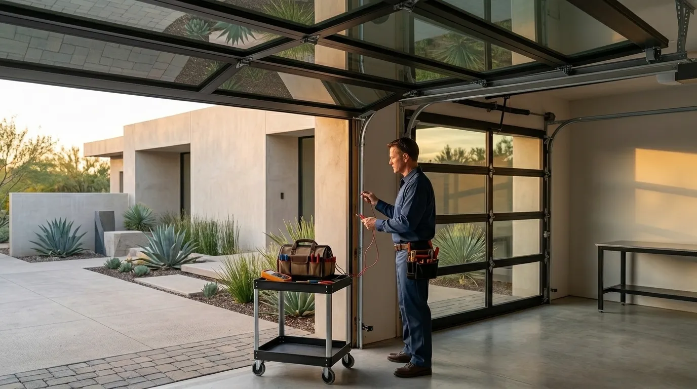 Garage door work by Lake Forest Garage Door Pros in Lake Forest, CA