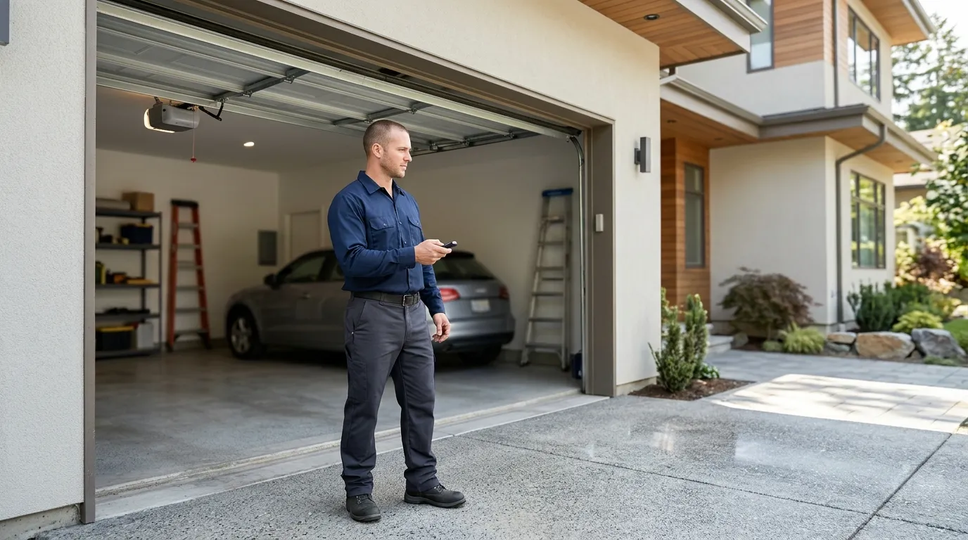 Why Garage Door Springs Snap on Cool Lake Forest Mornings
