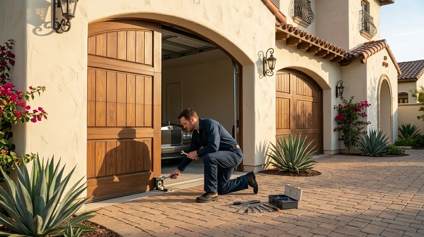 What Gets Built Around Here - Lake Forest, CA garage door work