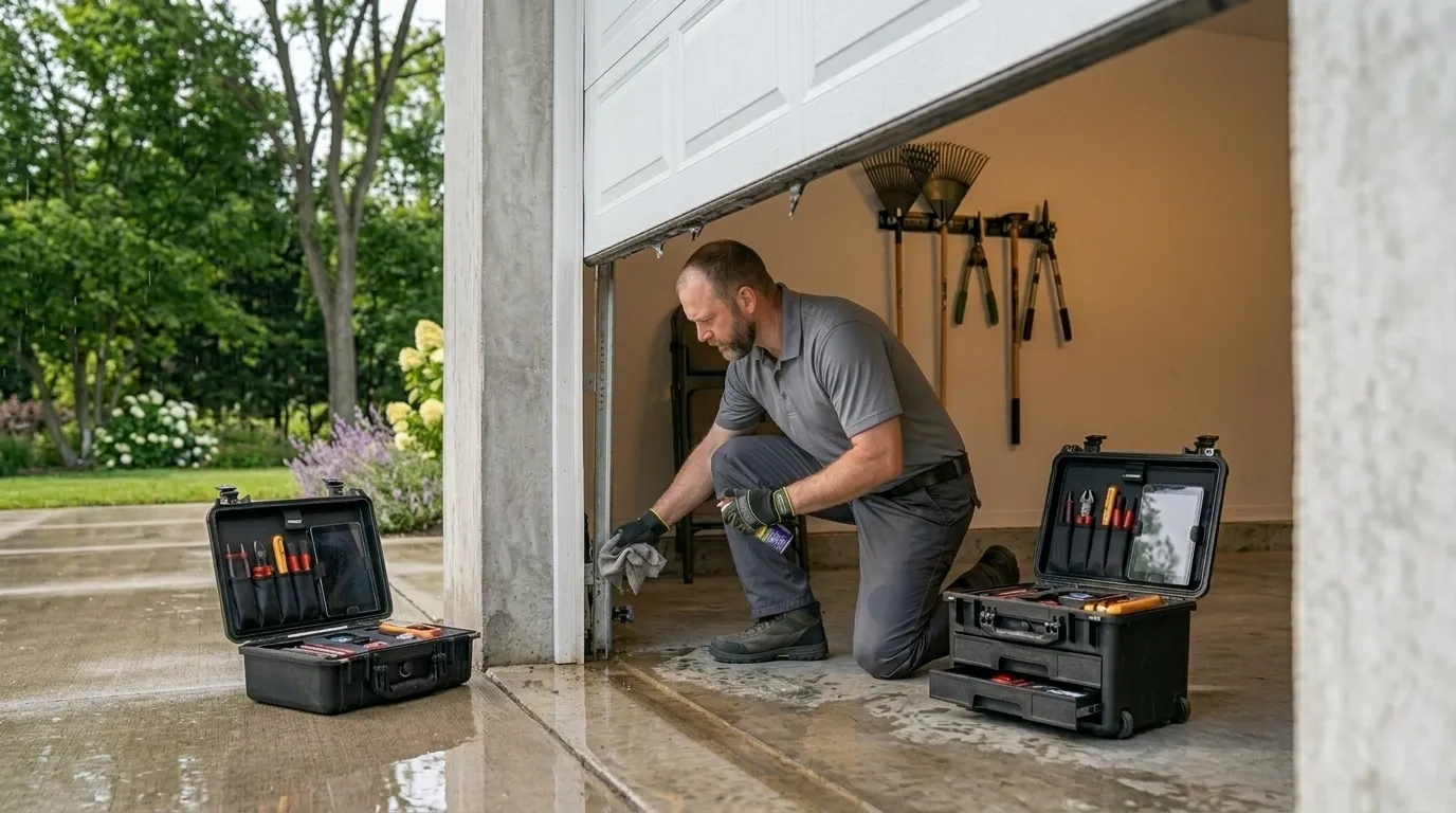 Garage door service in Lake Forest, CA
