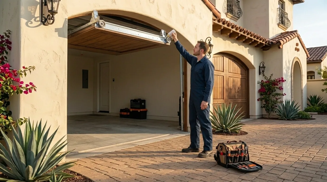 Garage door service in Lake Forest, CA