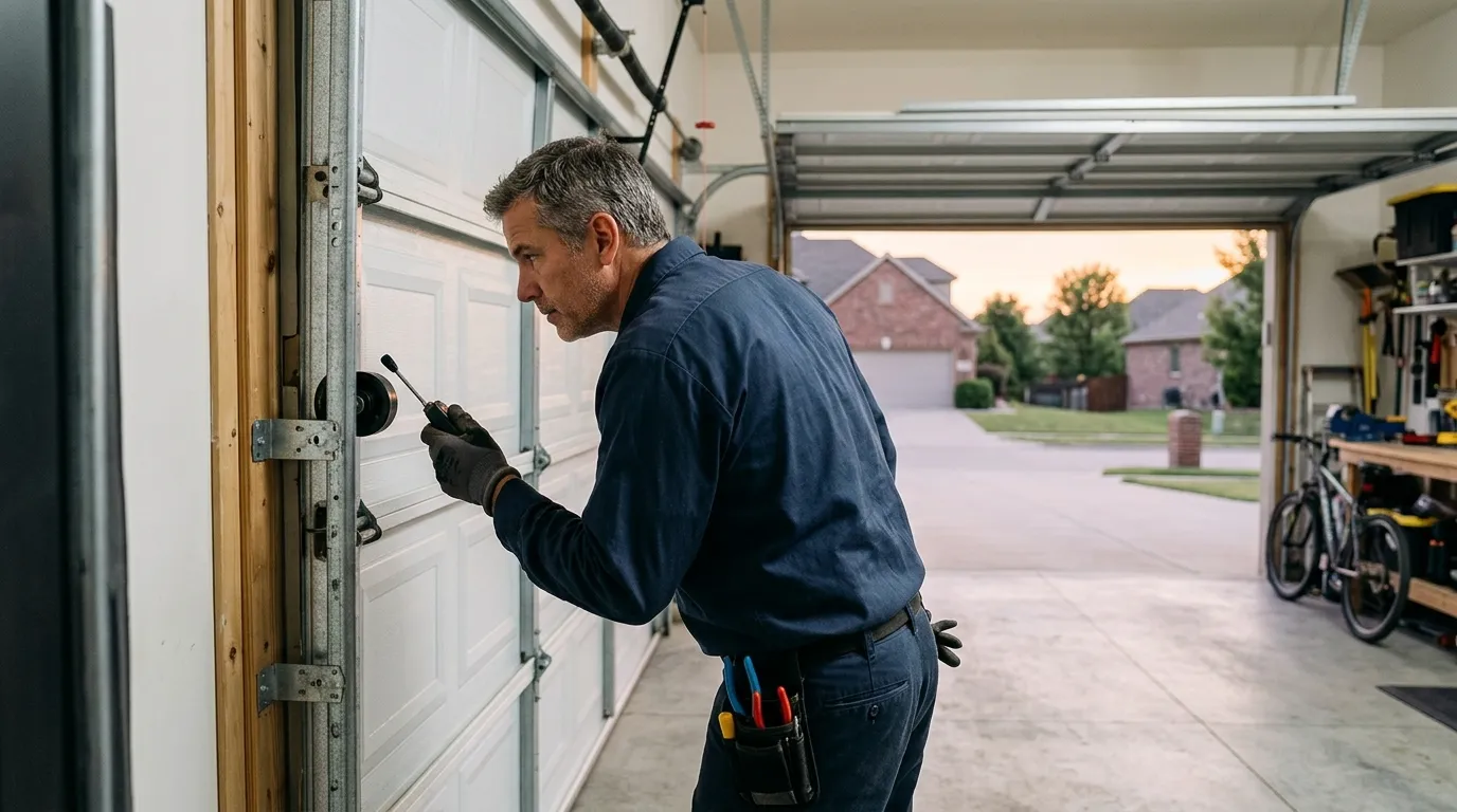 Garage door service in Lake Forest, CA
