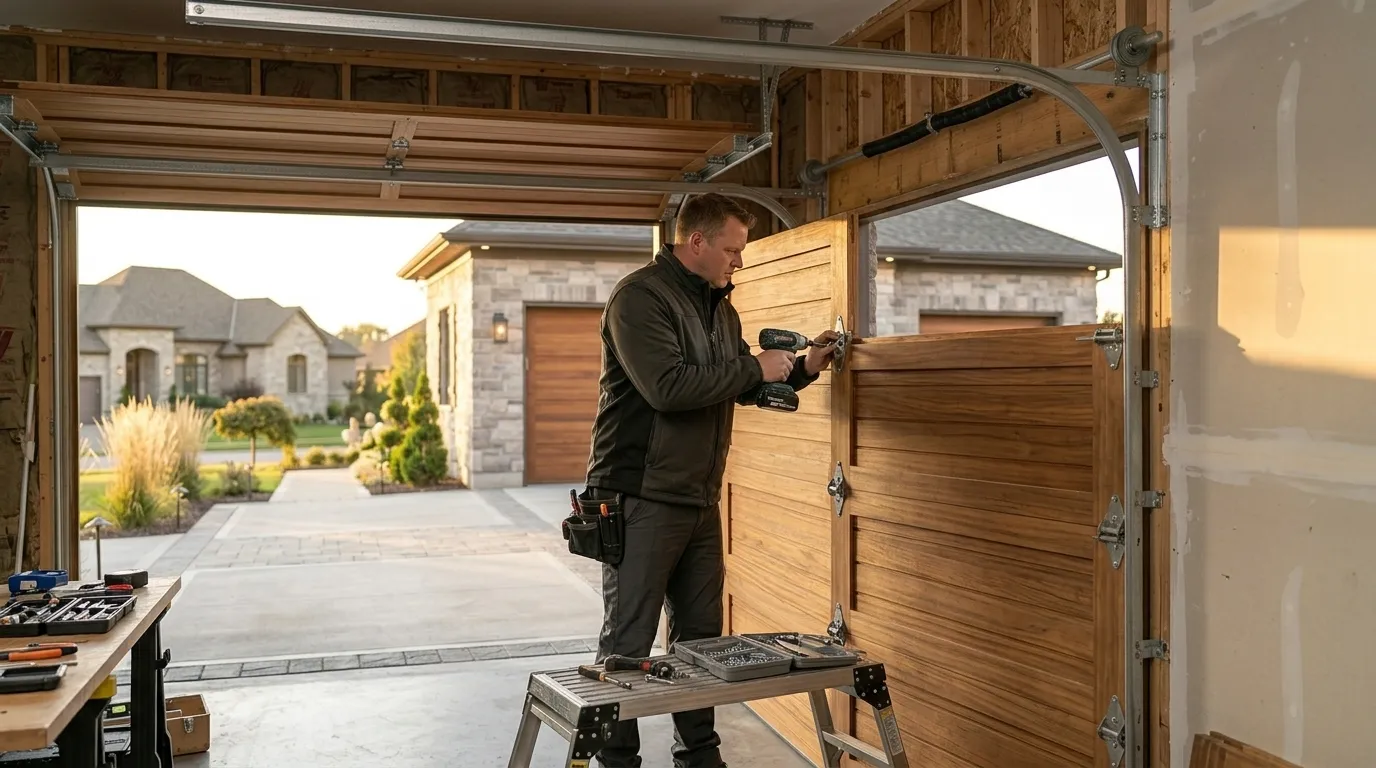 Garage door service in Lake Forest, CA