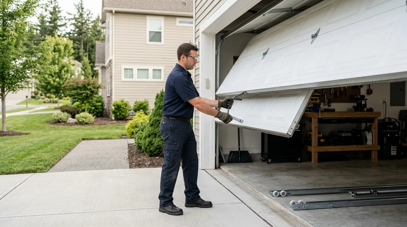 Garage door service in Lake Forest, CA