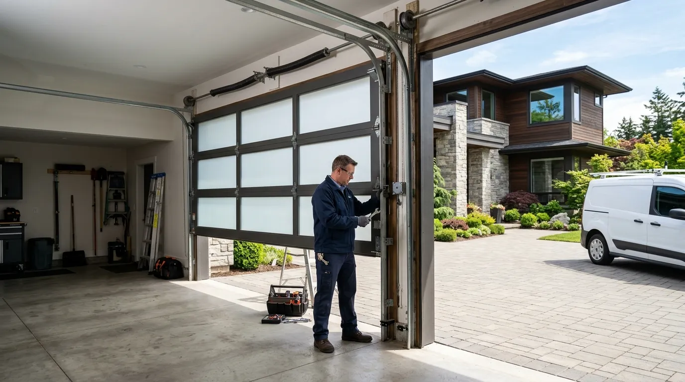 Garage door service in Lake Forest, CA