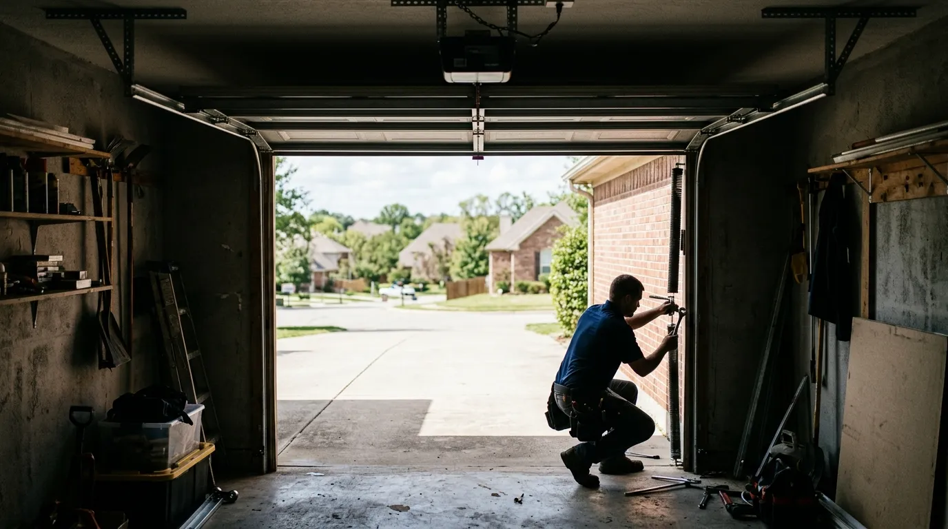 Garage door service in Lake Forest, CA
