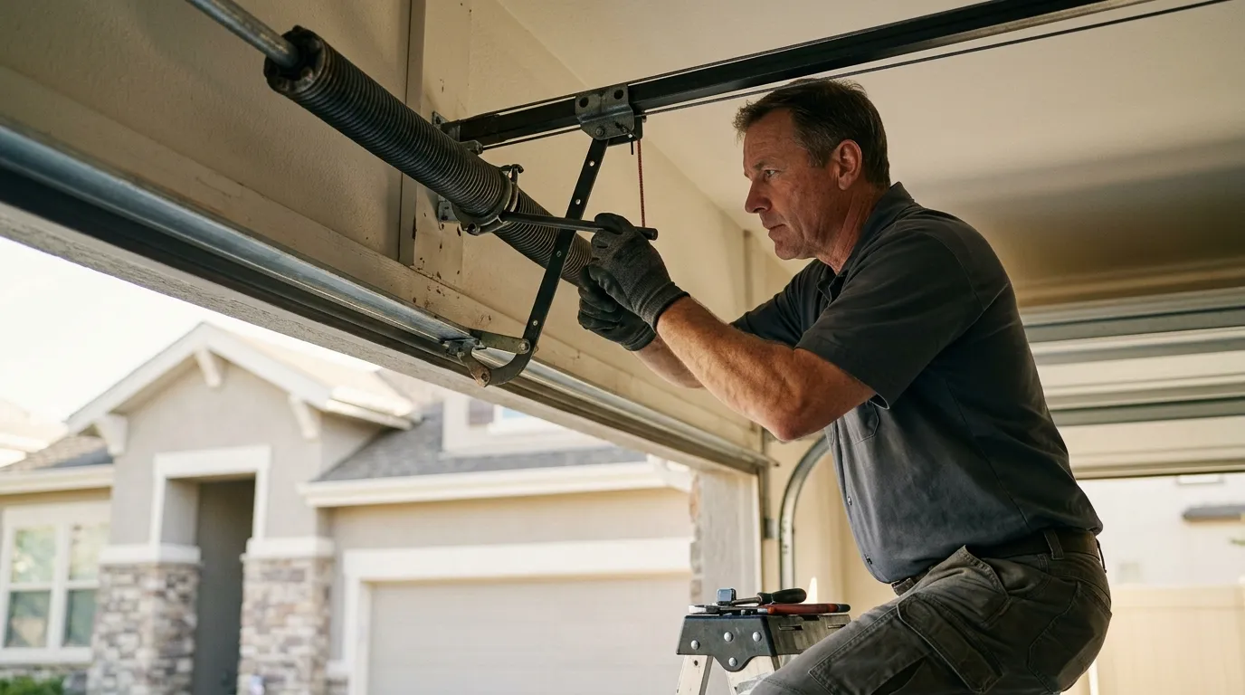Garage door service in Lake Forest, CA