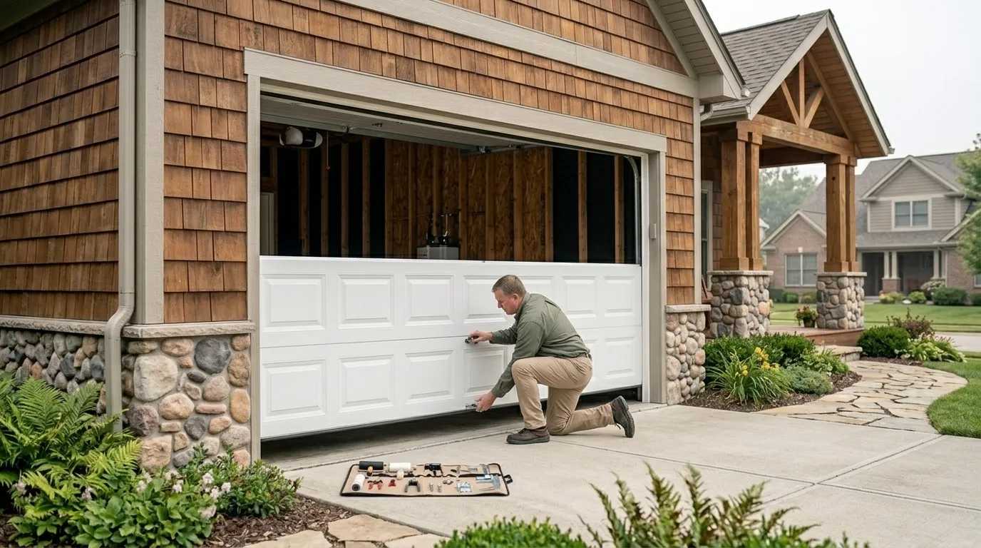 Garage door service in Lake Forest, CA